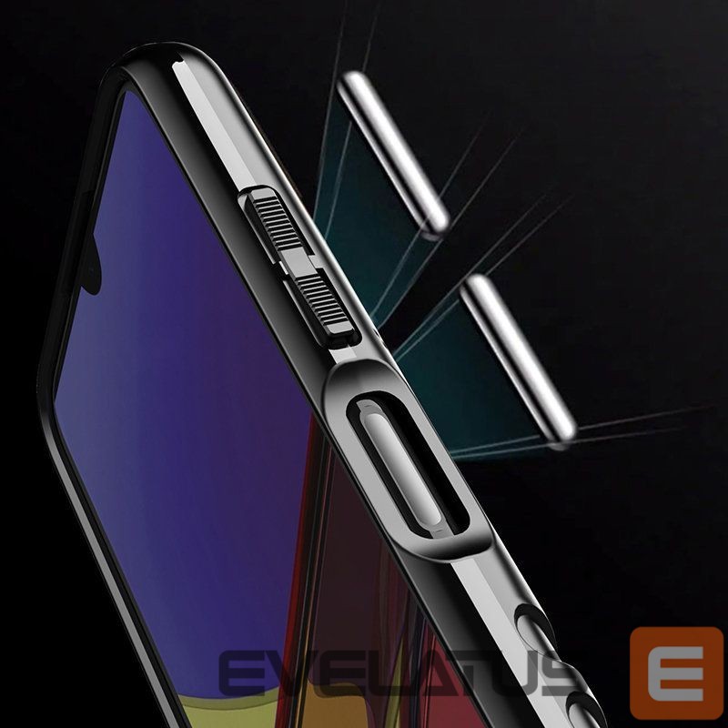 Чехол на заднюю панель Hurtel Thunder Case Flexible Tough Rugged Cover TPU Case for Samsung Galaxy A03s black