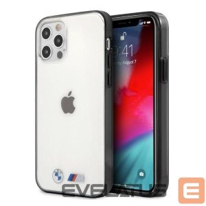 Чехол на заднюю панель BMW  BMW Sandblast Case for iPhone 12 Pro Max - Transparent 