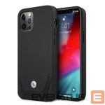 Чехол на заднюю панель BMW  BMW Leather Perforate Case for iPhone 12 / iPhone 12 Pro - Black 
