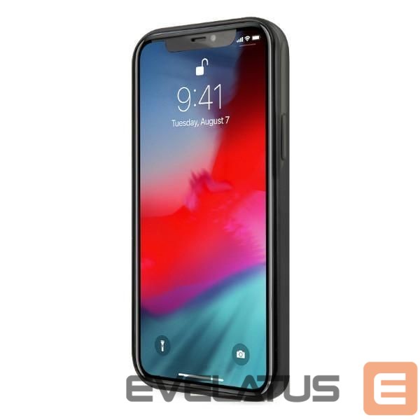 Чехол на заднюю панель Mercedes-Benz Mercedes Silver Stars Pattern Case for iPhone 12 Pro Max - Black