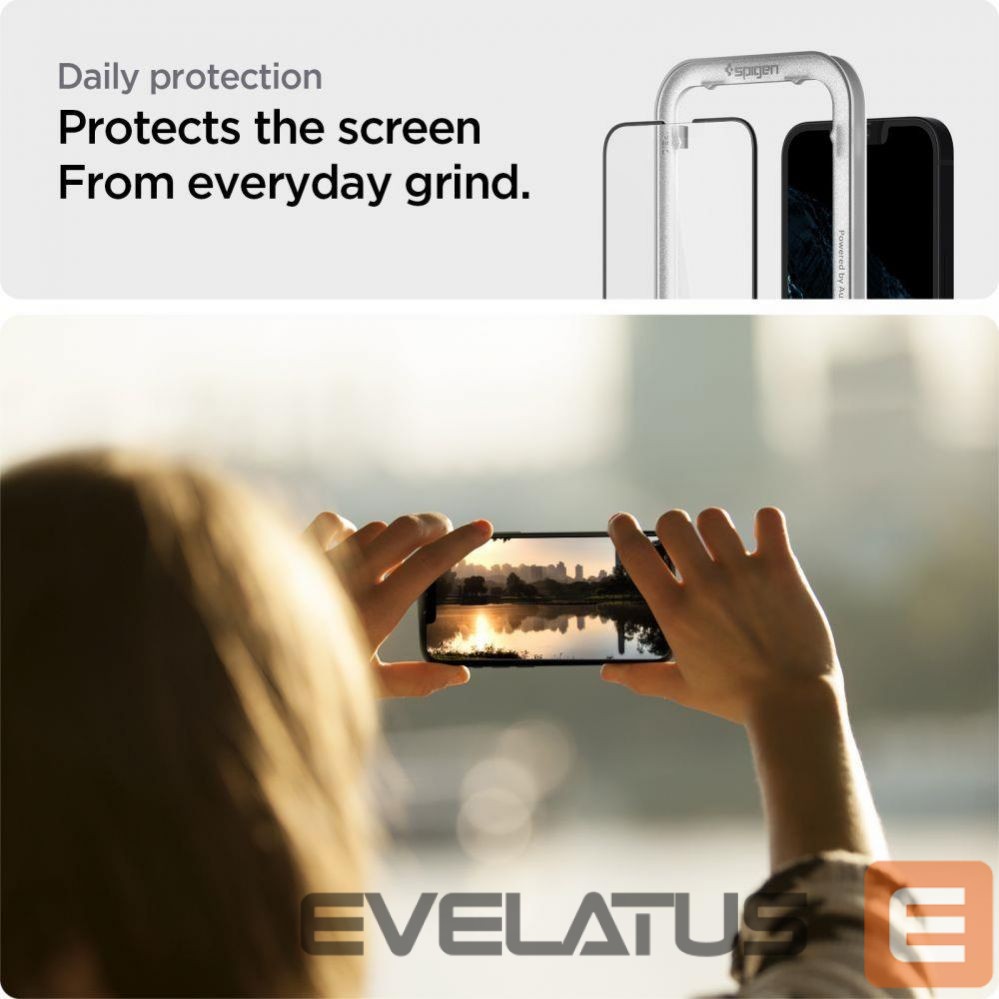 Защитное стекло Spigen 2