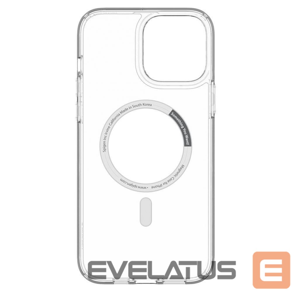 Чехол на заднюю панель Spigen Transparent || White