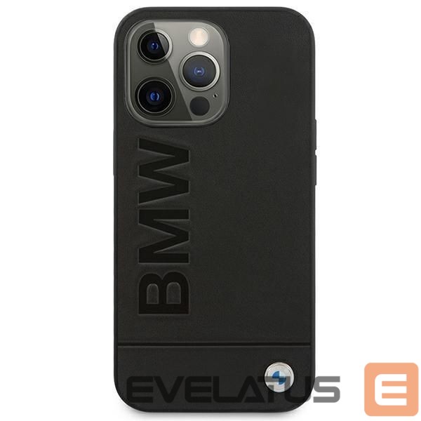 Чехол на заднюю панель BMW BMW Signature Logo Imprint Case for iPhone 13 Pro Max - Black