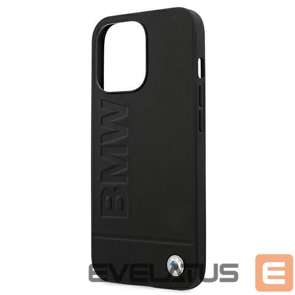 Чехол на заднюю панель BMW BMW Signature Logo Imprint Case for iPhone 13 Pro Max - Black