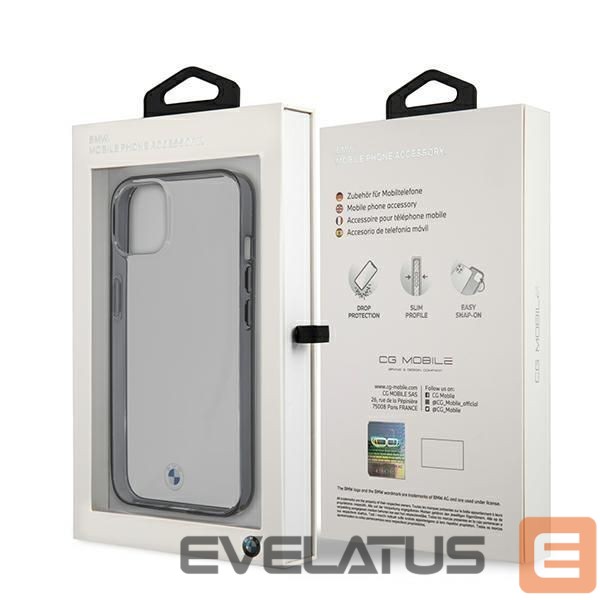 Чехол на заднюю панель BMW BMW Signature Collection Case for iPhone 13 mini - Transparent