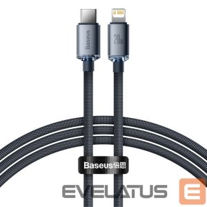 Кабель Baseus  Baseus CAJY000201 Lightning - USB-C PD QC cable 20W 480Mb/s 1.2m - black 