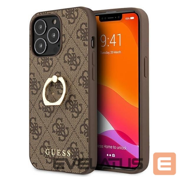 Чехол на заднюю панель Guess Brown