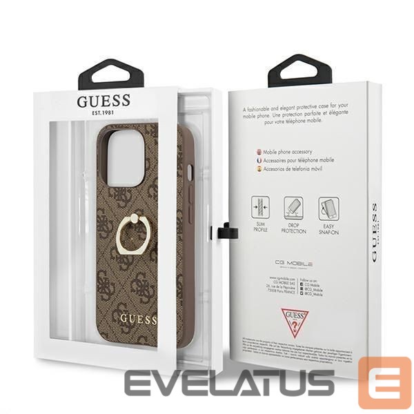 Чехол на заднюю панель Guess Brown