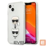 Чехол на заднюю панель Karl Lagerfeld  Silver 
