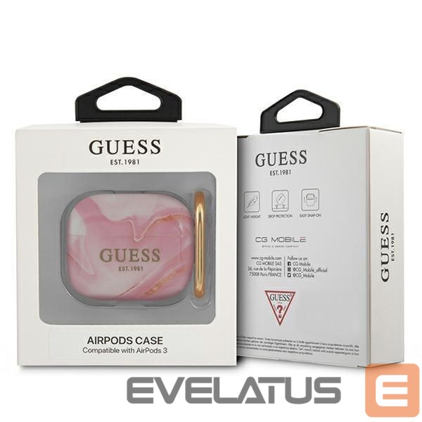 Чехол на заднюю панель Guess Pink