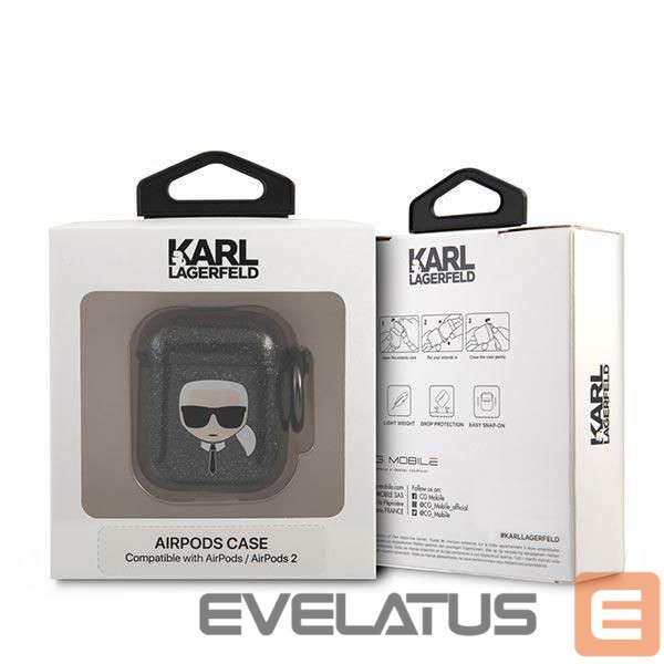 Чехол на заднюю панель Karl Lagerfeld Black