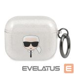 Чехол на заднюю панель Karl Lagerfeld  Silver 