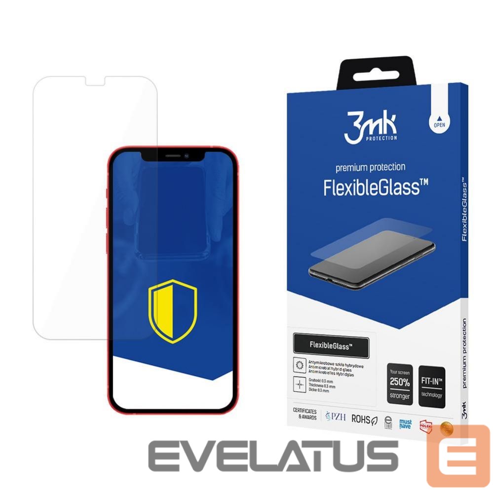 Защитное стекло 3MK Apple iPhone 12 Pro Max - 3mk FlexibleGlass