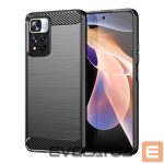 Чехол на заднюю панель Hurtel  Carbon Case flexible case cover Xiaomi Redmi Note 11 Pro+ 5G (China) / 11 Pro 5G (China) / Mi11i HyperCharge / Poco X4 NFC black 