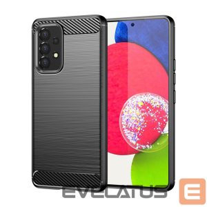 Чехол на заднюю панель Hurtel - Carbon Case Flexible Cover Sleeve for Samsung Galaxy A53 5G black 