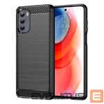 Чехол на заднюю панель Hurtel  Carbon Case flexible cover for Motorola Moto G Stylus 2022 black 