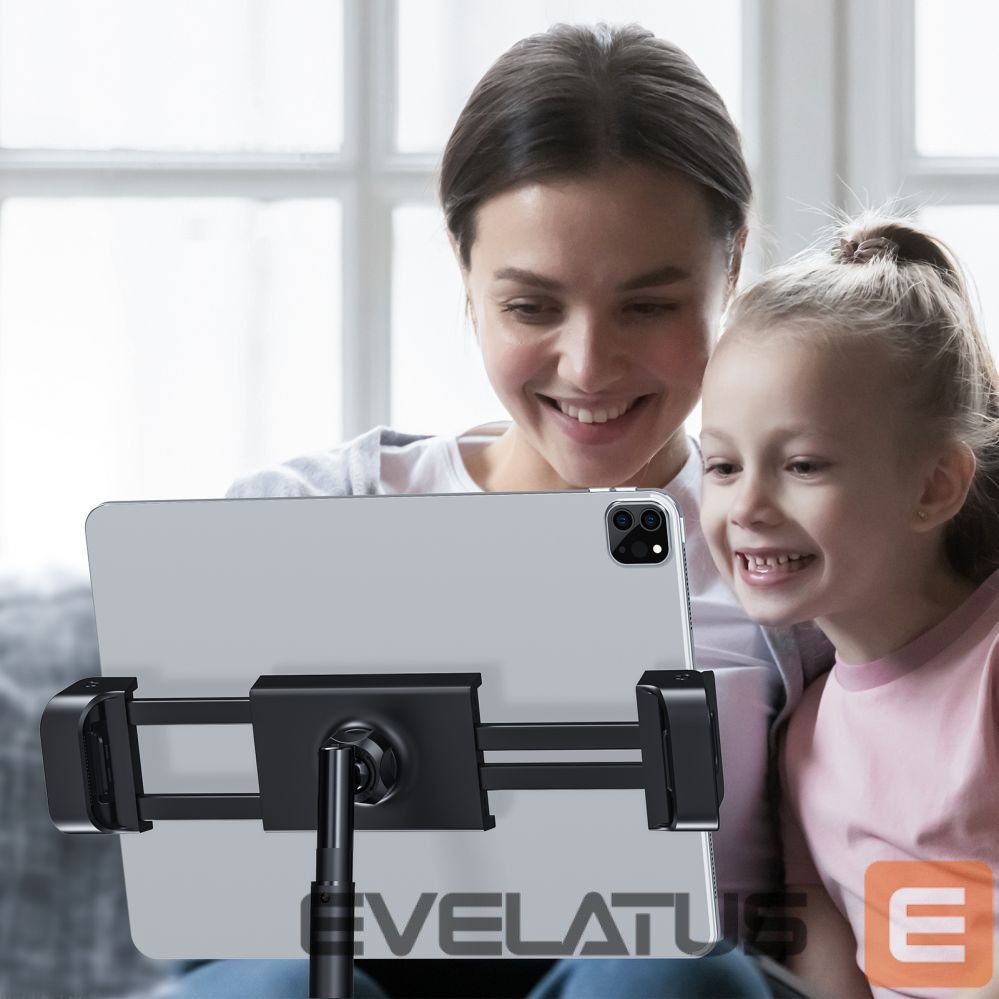 Авто держатель Acefast Acefast telescopic phone and tablet holder (135-230mm wide) for the desk 360 ° black (E4 black)