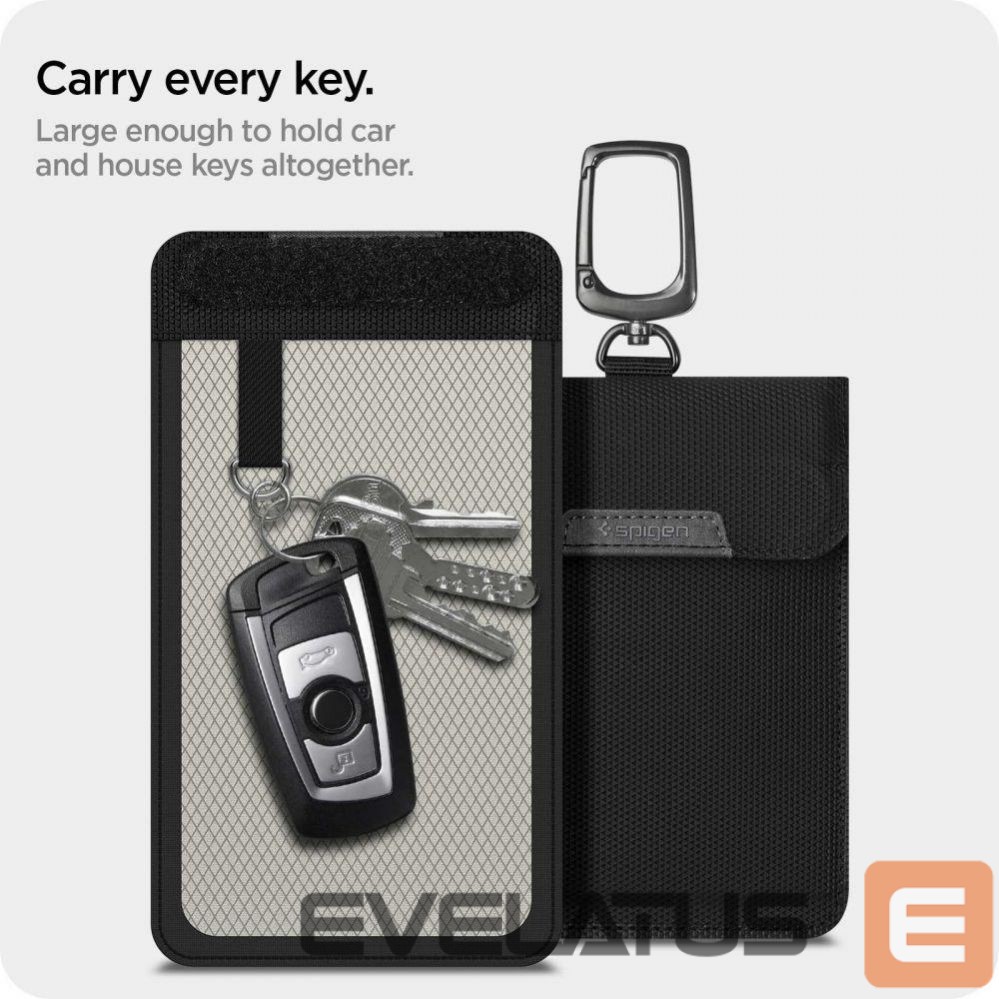 Чехол на заднюю панель Spigen Anti-theft Spigen Pouch Keyless RFID Signal Blocker - black