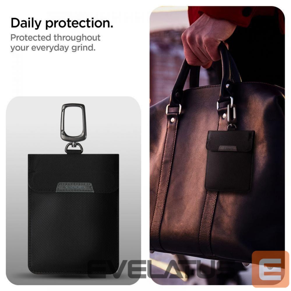 Чехол на заднюю панель Spigen Anti-theft Spigen Pouch Keyless RFID Signal Blocker - black