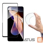 Защитное стекло Wozinsky - Wozinsky Full Cover Flexi Nano Glass Film Tempered Glass With Frame Xiaomi Redmi Note 11 Pro + / 11 Pro Transparent 