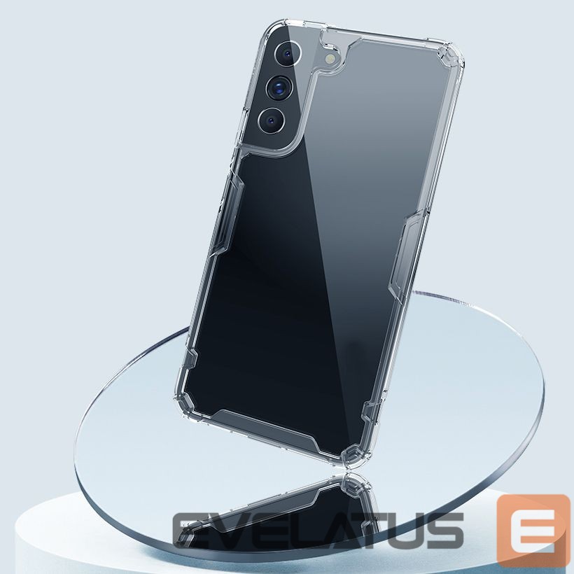 Чехол на заднюю панель Nillkin Nillkin Nature Pro case for Samsung Galaxy S22+ (S22 Plus) armored cover transparent cover