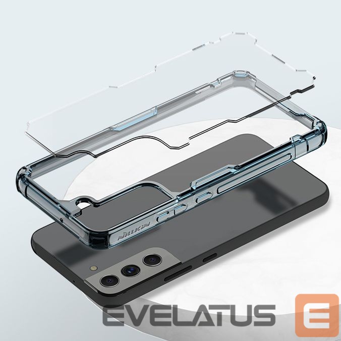 Чехол на заднюю панель Nillkin Nillkin Nature Pro case for Samsung Galaxy S22+ (S22 Plus) armored cover transparent cover