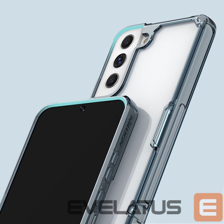 Чехол на заднюю панель Nillkin Nillkin Nature Pro case for Samsung Galaxy S22+ (S22 Plus) armored cover transparent cover