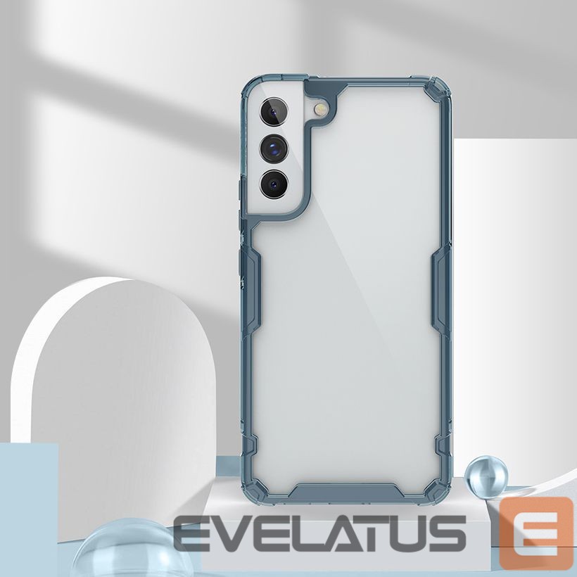 Чехол на заднюю панель Nillkin Nillkin Nature Pro case for Samsung Galaxy S22+ (S22 Plus) armored cover transparent cover