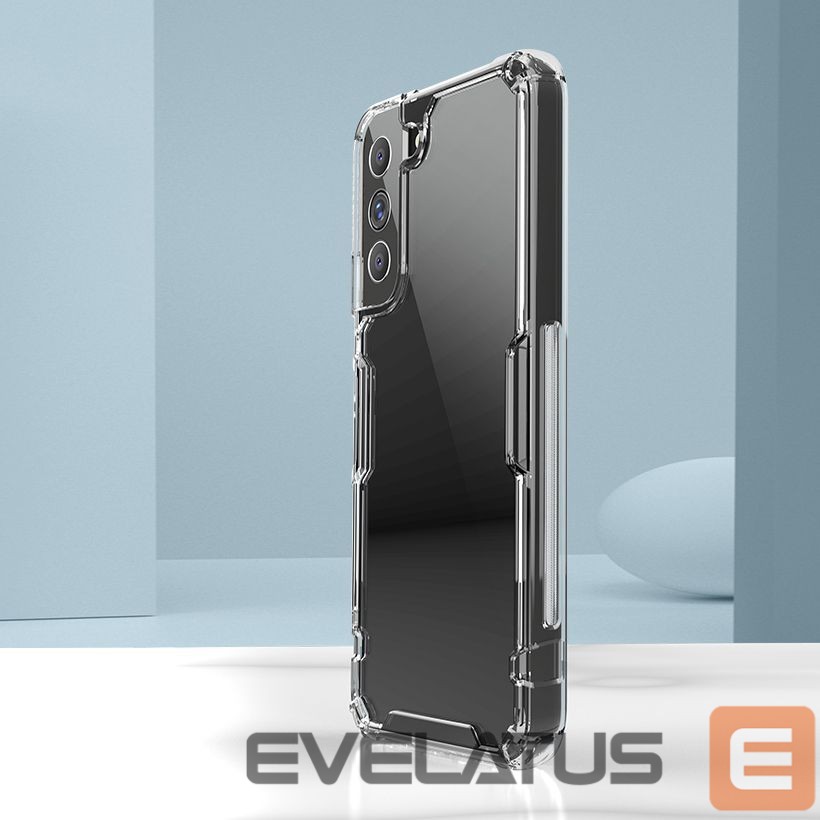 Чехол на заднюю панель Nillkin Nillkin Nature Pro case for Samsung Galaxy S22+ (S22 Plus) armored cover transparent cover