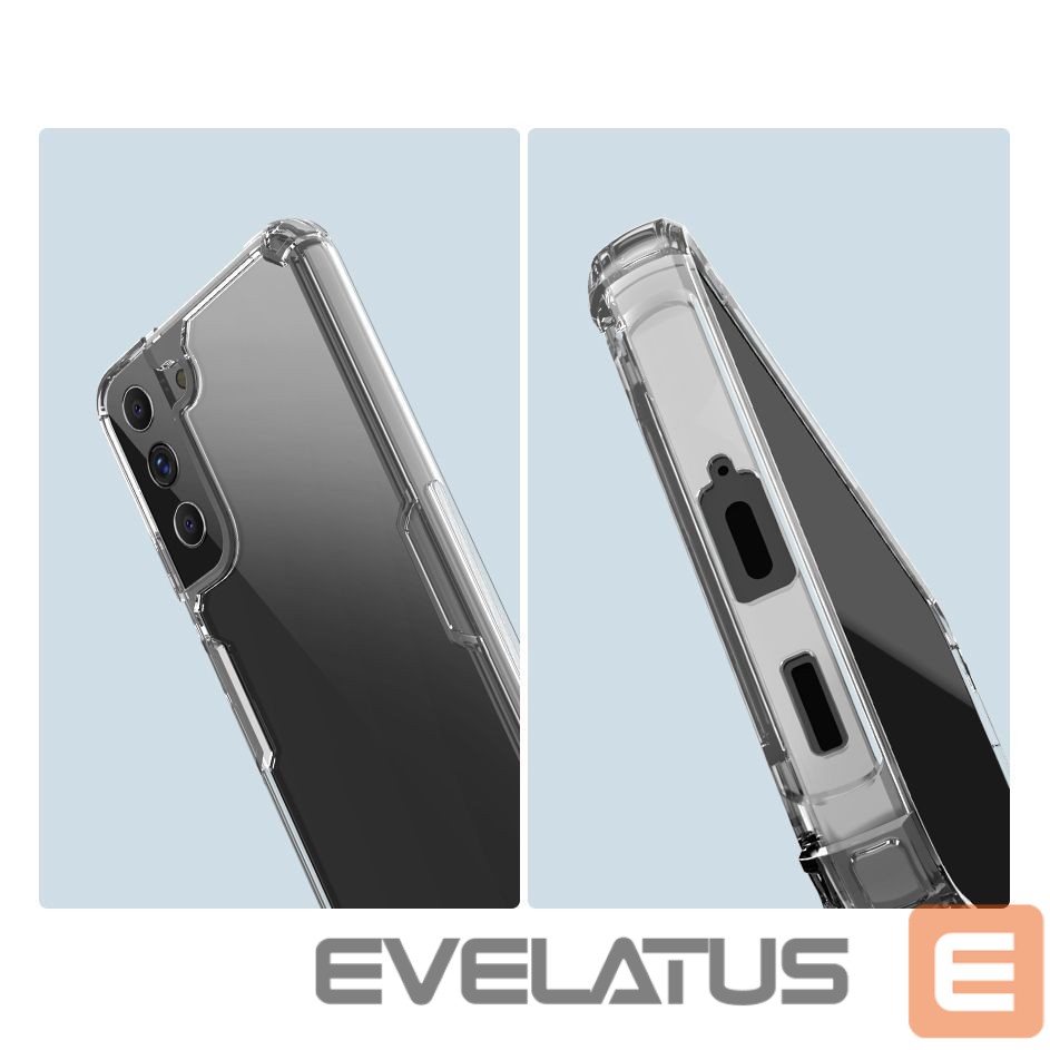 Чехол на заднюю панель Nillkin Nillkin Nature Pro case for Samsung Galaxy S22+ (S22 Plus) armored cover transparent cover