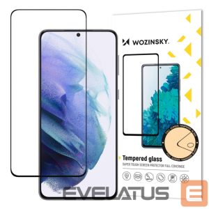 Защитное стекло Wozinsky  Wozinsky super durable Full Glue tempered glass full screen with frame Case Friendly Samsung Galaxy S22 black 