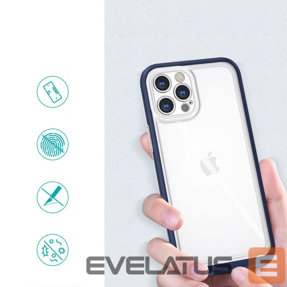 Чехол на заднюю панель Hurtel Blue || Transparent