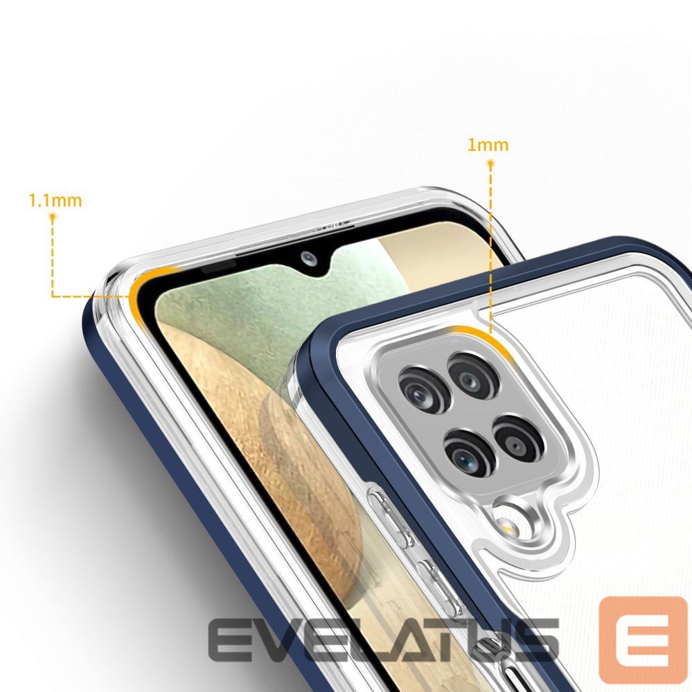 Чехол на заднюю панель Hurtel Blue || Transparent