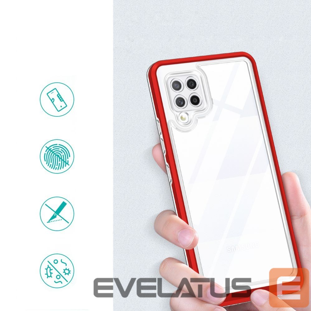 Чехол на заднюю панель Hurtel Transparent || Red