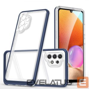 Чехол на заднюю панель Hurtel  Blue || Transparent 