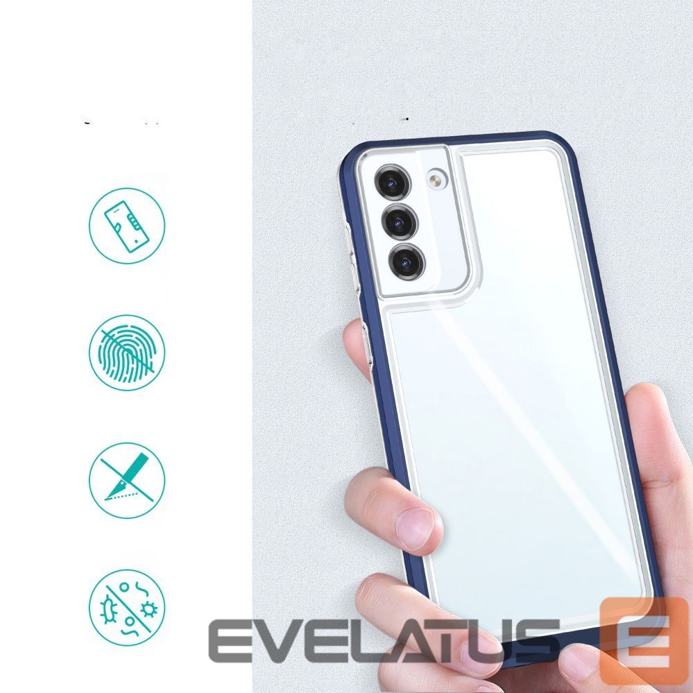 Чехол на заднюю панель Hurtel Blue || Transparent