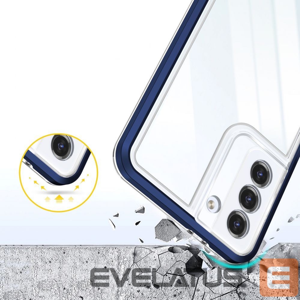 Чехол на заднюю панель Hurtel Blue || Transparent