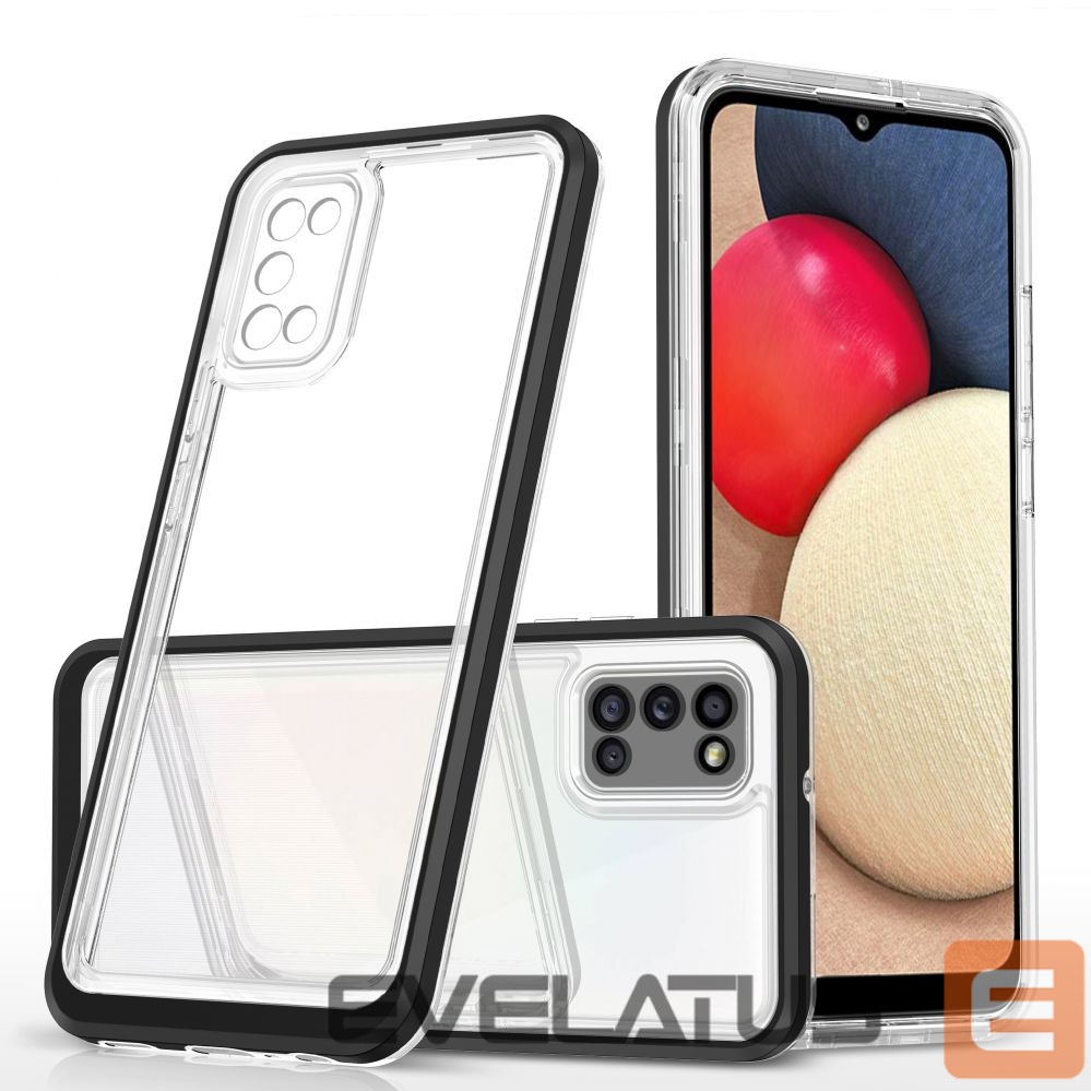 Чехол на заднюю панель Hurtel Black || Transparent