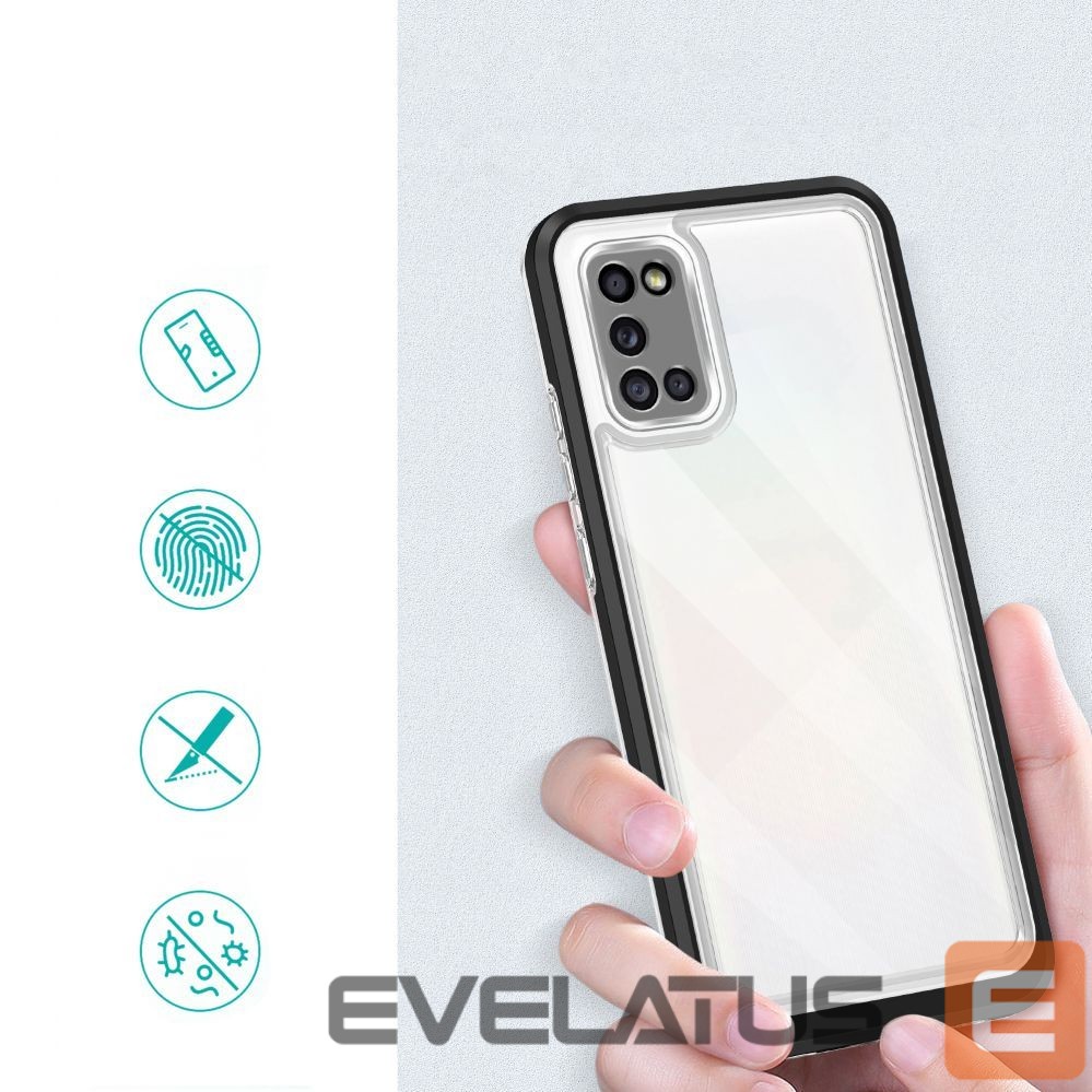 Чехол на заднюю панель Hurtel Black || Transparent