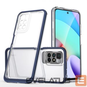 Чехол на заднюю панель Hurtel  Blue || Transparent 