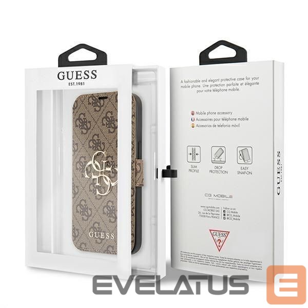 Чехол на заднюю панель Guess Brown