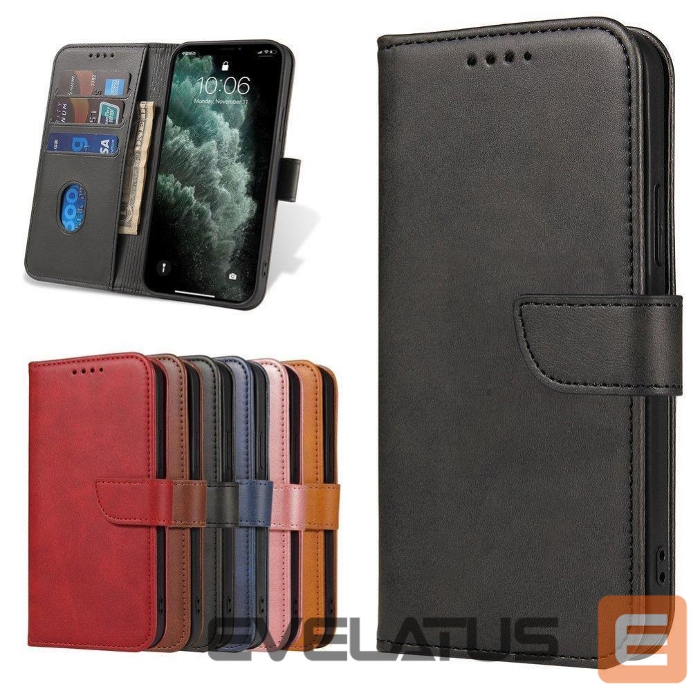 Чехол на заднюю панель Hurtel Magnet Case elegant case cover case with a flap and stand function Honor Magic3 Pro black