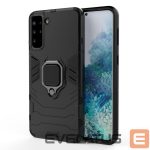 Чехол на заднюю панель Hurtel  Ring Armor tough hybrid case cover + magnetic holder for Samsung Galaxy S22 + (S22 Plus) black 