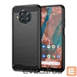 Чехол на заднюю панель Hurtel  Carbon Case Flexible cover for Nokia X100 black 