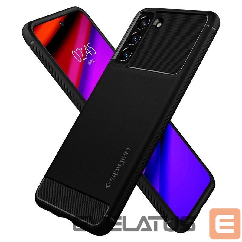 Чехол на заднюю панель Spigen Spigen Rugged Armor Case for Samsung Galaxy S21 FE - Matte Black