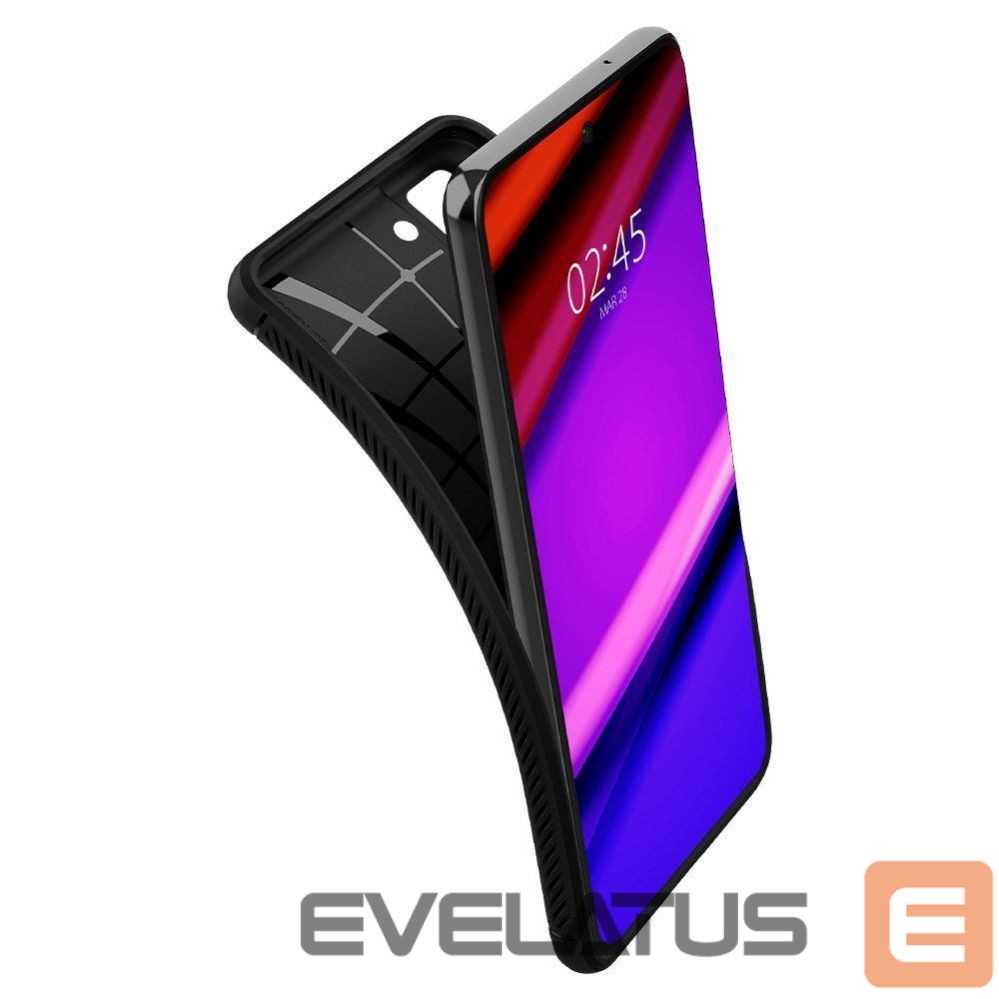 Чехол на заднюю панель Spigen Spigen Rugged Armor Case for Samsung Galaxy S21 FE - Matte Black