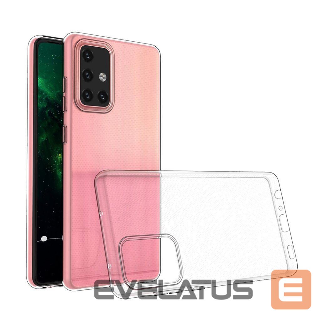 Чехол на заднюю панель Hurtel Gel case cover for Ultra Clear 0.5mm Samsung Galaxy A73 transparent