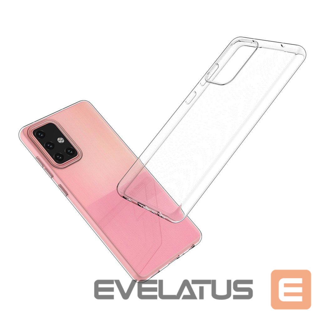 Чехол на заднюю панель Hurtel Gel case cover for Ultra Clear 0.5mm Samsung Galaxy A73 transparent