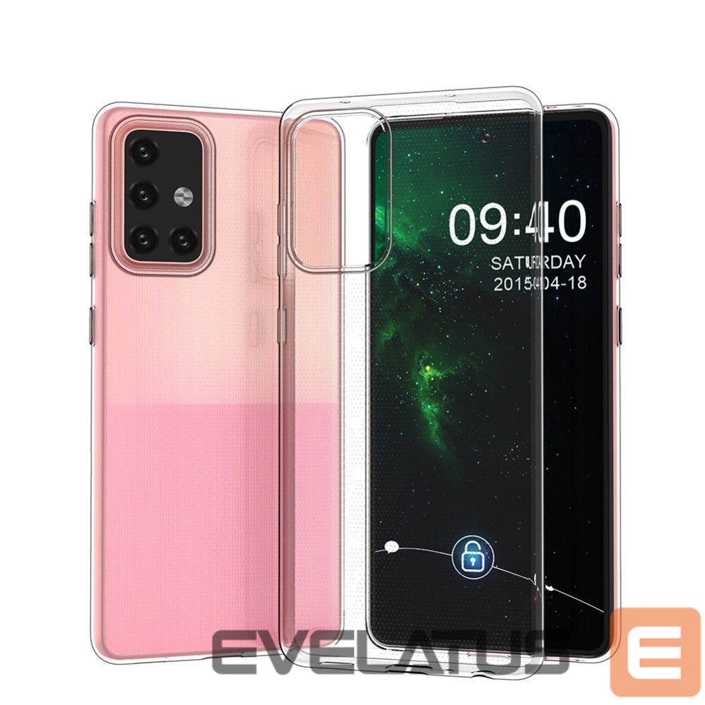 Чехол на заднюю панель Hurtel Gel case cover for Ultra Clear 0.5mm Samsung Galaxy A73 transparent