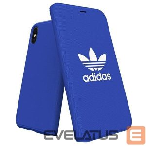 Чехол на заднюю панель Adidas  Adidas Booklet Case Canvas iPhone X/Xs blue/niebieski 30279 